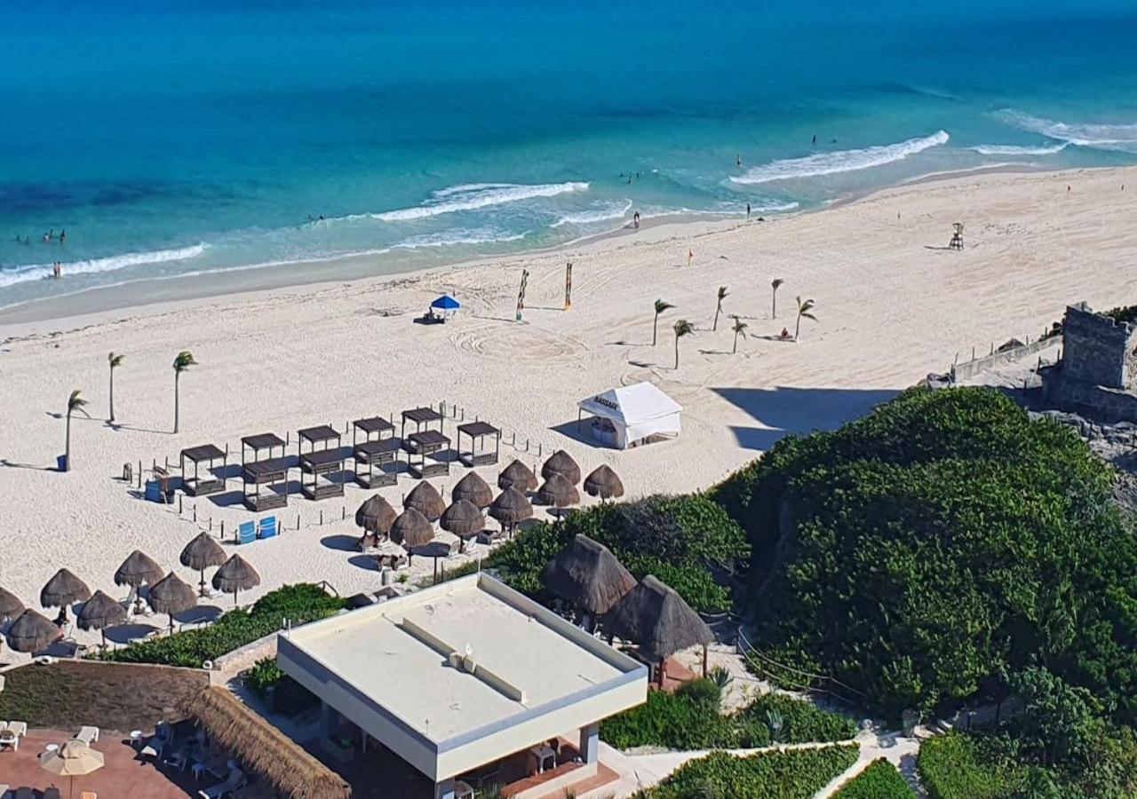 Xcanan Loft On Park Royal, The Best Area In Cancun Right On The Beach ภายนอก รูปภาพ