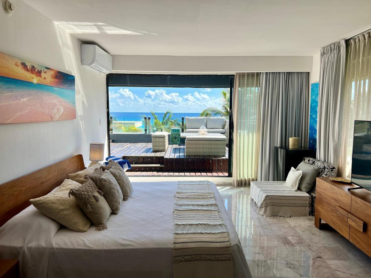 Xcanan Loft On Park Royal, The Best Area In Cancun Right On The Beach ภายนอก รูปภาพ
