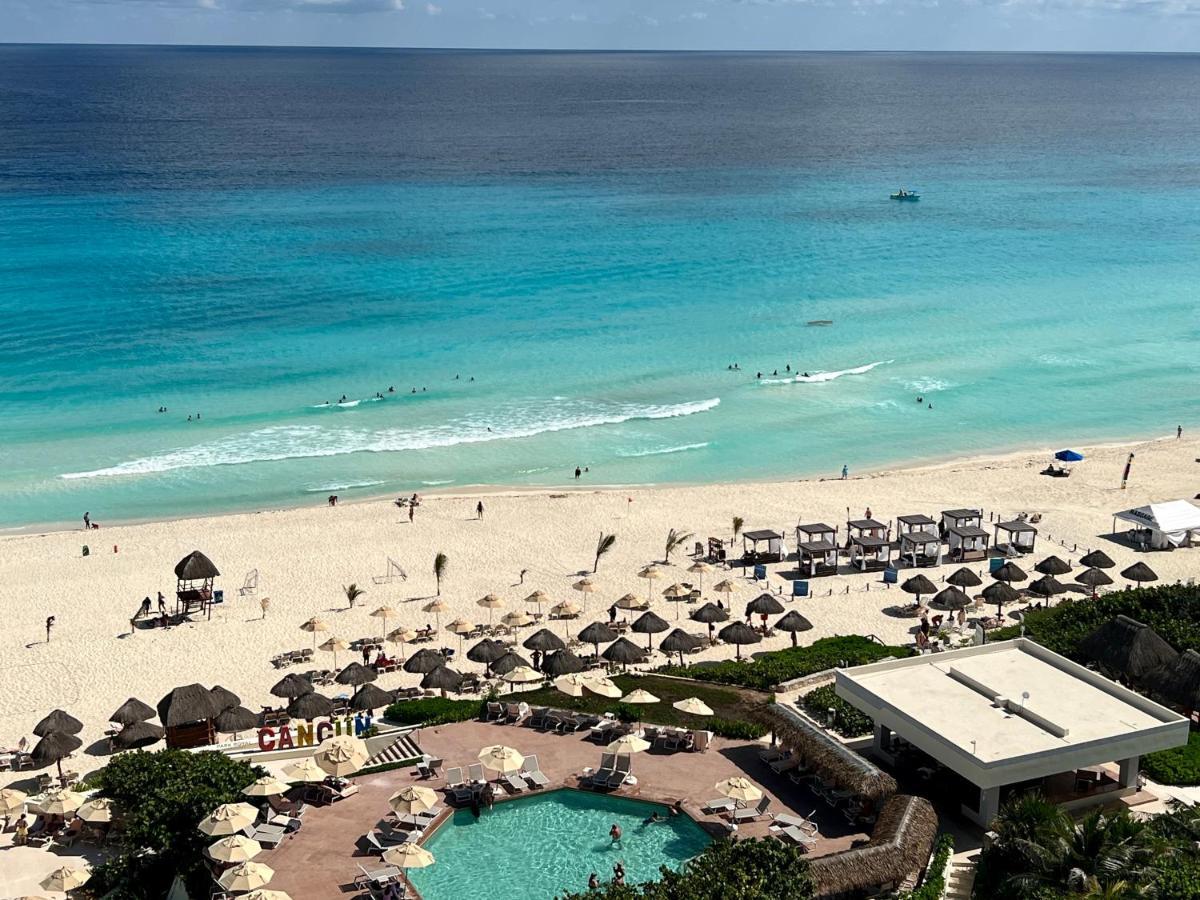 Xcanan Loft On Park Royal, The Best Area In Cancun Right On The Beach ภายนอก รูปภาพ