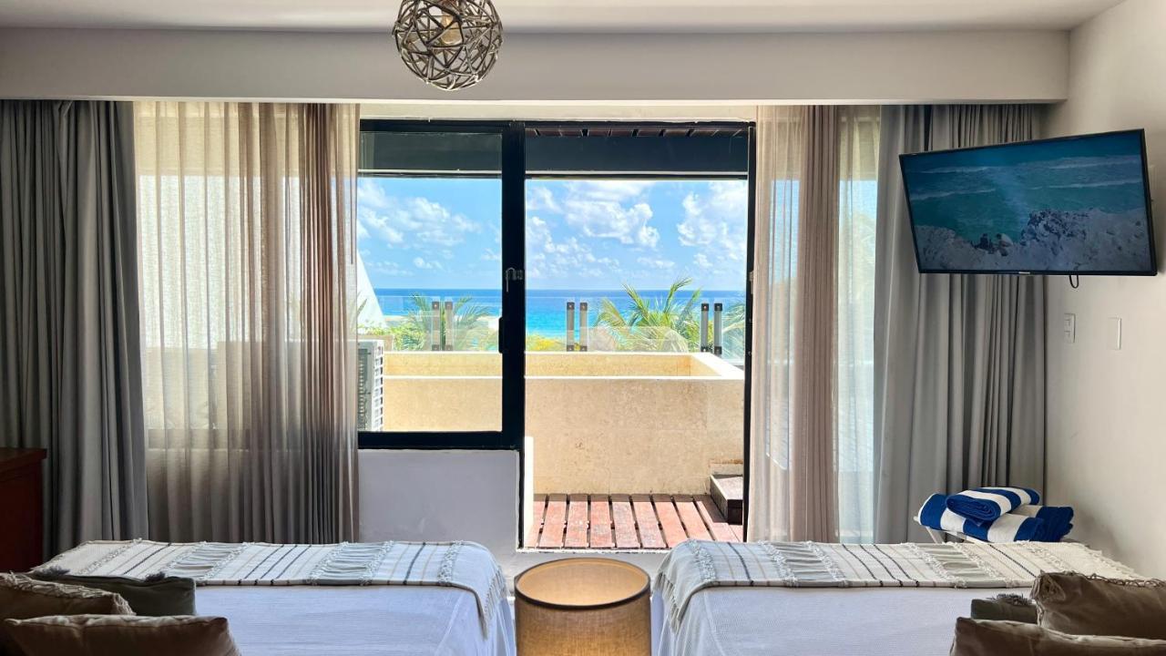 Xcanan Loft On Park Royal, The Best Area In Cancun Right On The Beach ภายนอก รูปภาพ