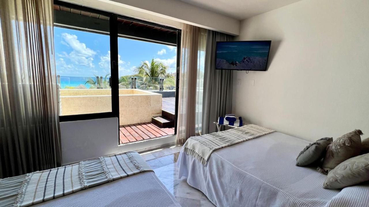 Xcanan Loft On Park Royal, The Best Area In Cancun Right On The Beach ภายนอก รูปภาพ