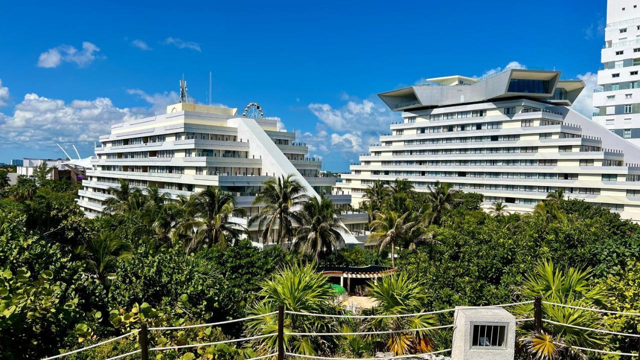 Xcanan Loft On Park Royal, The Best Area In Cancun Right On The Beach ภายนอก รูปภาพ