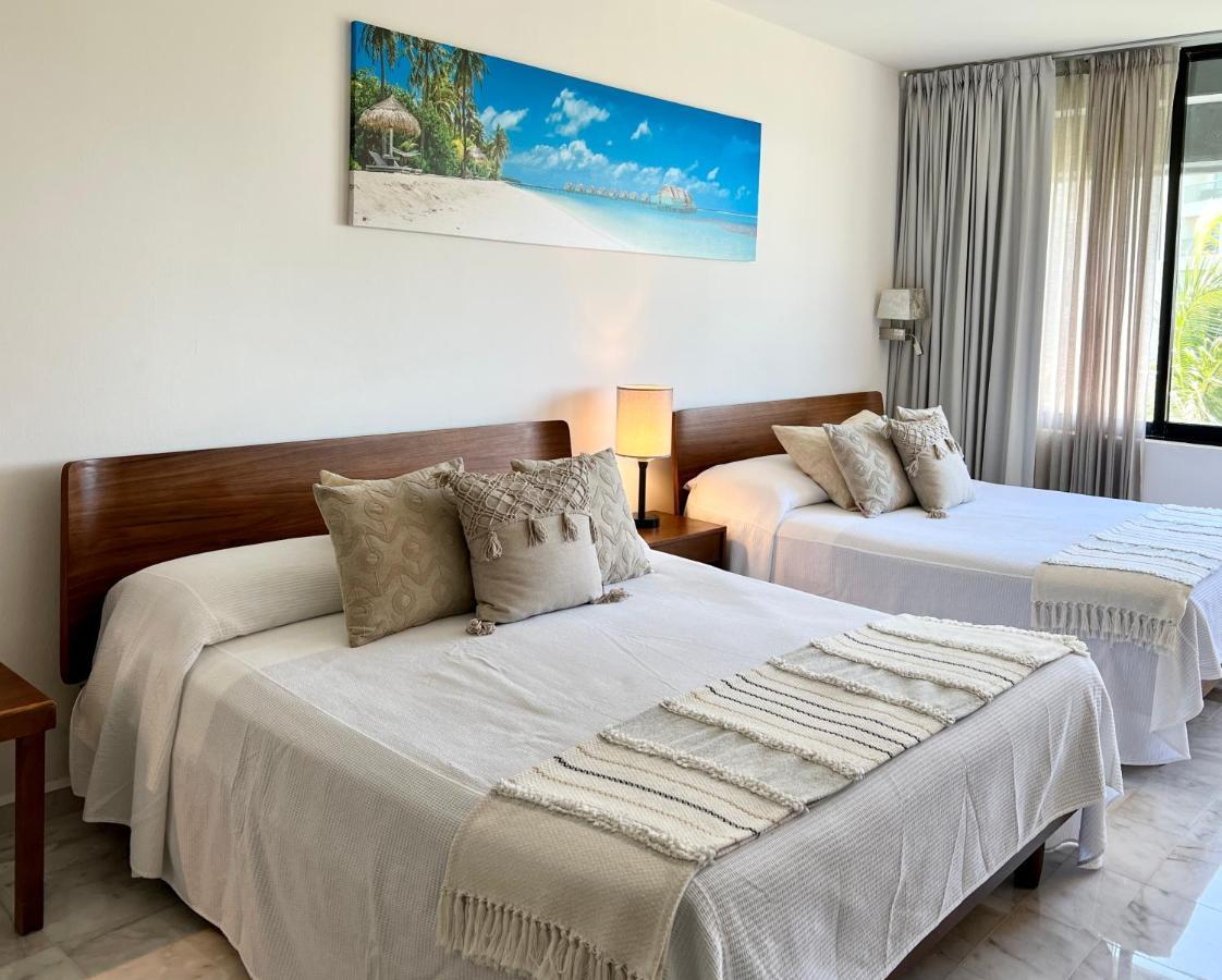 Xcanan Loft On Park Royal, The Best Area In Cancun Right On The Beach ภายนอก รูปภาพ