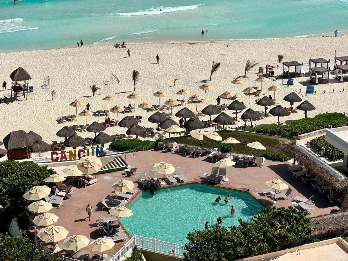 Xcanan Loft On Park Royal, The Best Area In Cancun Right On The Beach ภายนอก รูปภาพ