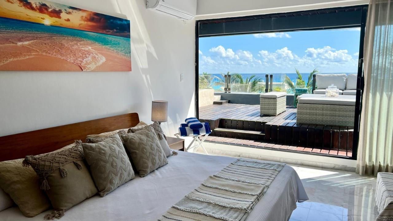 Xcanan Loft On Park Royal, The Best Area In Cancun Right On The Beach ภายนอก รูปภาพ